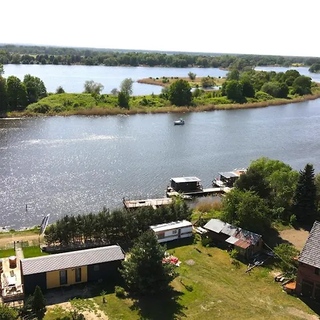 Houseboat Water King Plywajacy Dom Na Wodzie Lodz Hausboot 7 Os Botel